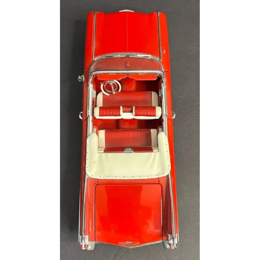 Danbury Mint 1959 Cadillac Series 62 Convertible Red Diecast 1/24 in Box